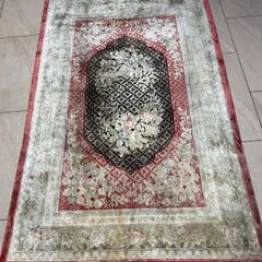 Three Large Genuine Silk Carpets, Sold Separately or Together