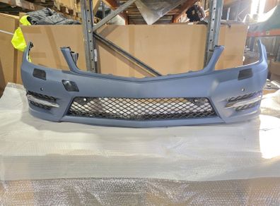 Front bumper for Mercedes C Class W 204 AMG LINE 07-14