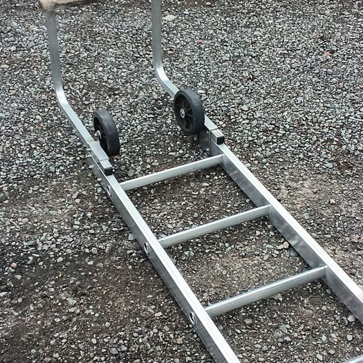 ladders stradbally folding roof ladder 20 foot