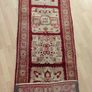 Stylish XL Afghan Ziegler Hand Knotted Runner Rug Image 4