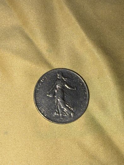 1978 French 1 Franc Coin