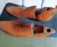 Antique Wooden Shoe inserts