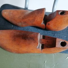 Antique Wooden Shoe inserts