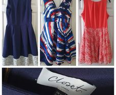 Closet UK12 Dresses x 3 (Bargain Bundle 1)