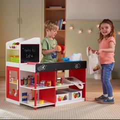 Kitchen Corner Wooden Grocery Store Playset