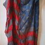 SALE!  Silk and Cotton Blend US Flag Scarf Image 2
