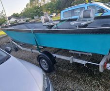 Boat and trailer