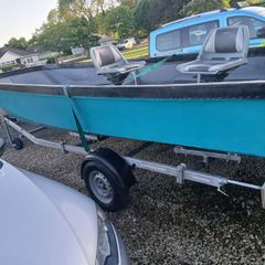 Boat and trailer