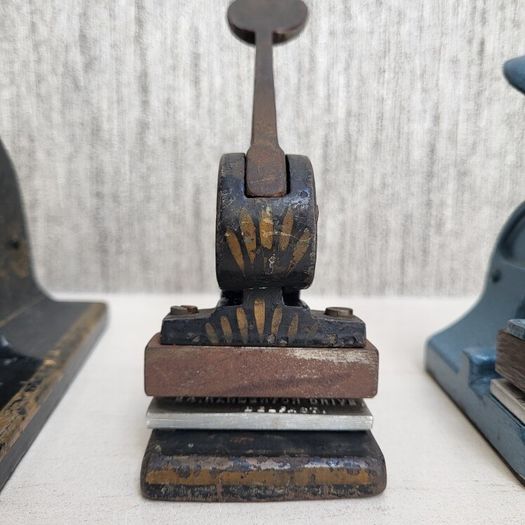 Vintage hand press Embossers