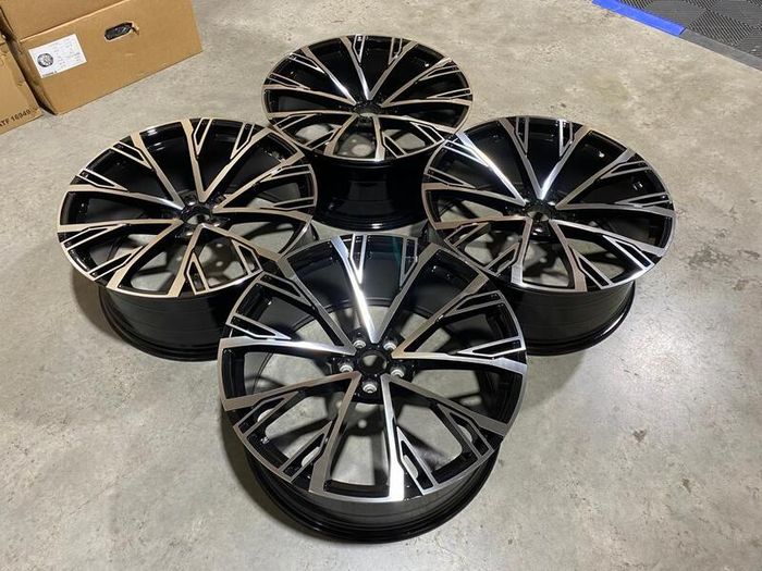 22" Inch Audi style wheels A7 A8 Q3 Q5 Q7 Q8 RS / S Models 5X112 66.6