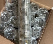 Plastic Pint Glasses.