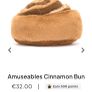 New Jellycat Amuseables Cinnamon Bun Image 3