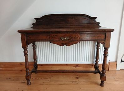 Hall console table oak
