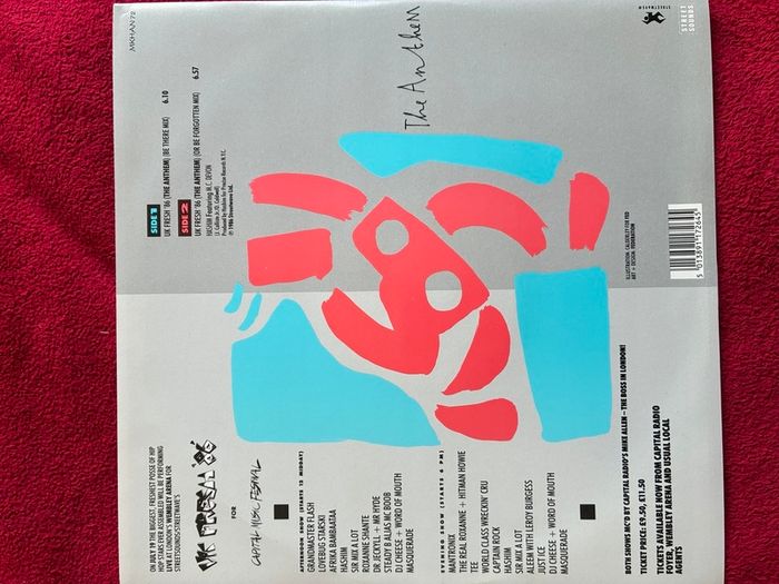 Hashim Featuring MC Devon - UK Fresh '86 (The Anthem)12 inch hip hop vinyl