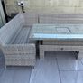 Garden Table & chairs, comes with full cushions Image 3
