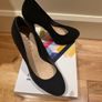 Stunning Black Suede platform high heels Image 4