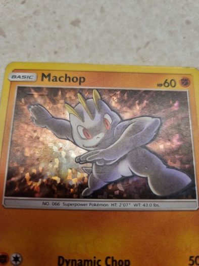 Machop McDonald's 2018 Pokemon Card