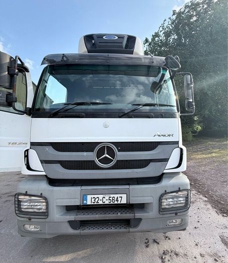 Mercedes Axor 1824 Fridge Truck Dhollandia Lift