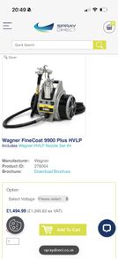 wagner spray gun