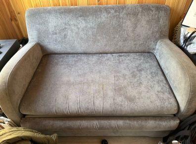 Grey couch 2 seats