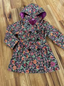 Tuc Tuc Designer Raincoat age 4 like new!