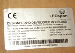 Walk-on-ceiling light for clean-room