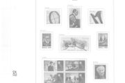 2014 Ireland Davo Supplement Stamp Pages. Includes Pages 174, 175, 176, 177 and 177a (Christmas Booklet) and B58 (Miniature) Sheets Pages include illustrations of stamps and mounts. 6 Pages
