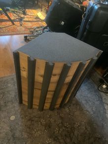 t.akustik Highline CBT2 Silver Spruce x 4 corner bass traps