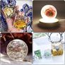 SALE | 6 Pcs Sphere Cube Resin Moulds, FineGood Clear Resin Moulds Silicone Epoxy Resin Moulds DIY Crystal Ball Silicone Mould for Resin Candle Soap Image 3