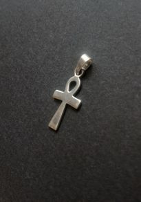 Sterling Silver Ankh Egyptian Cross Pendant