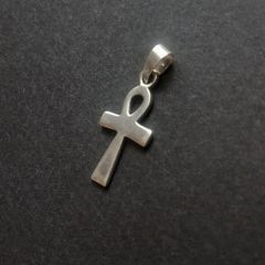 Sterling Silver Ankh Egyptian Cross Pendant