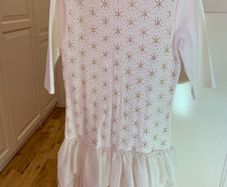 Miss Grant Cream & Gold Dress