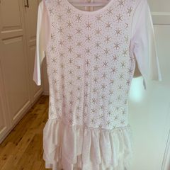 Miss Grant Cream & Gold Dress