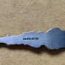 Antique detailed Repousse silver-plated jam spoon Image 5