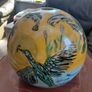 handpainted glass lampshade Image 4