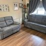 New 3+2 Montana Fabric Recliner Sofa Set Image 3