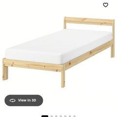 single bed frame x2