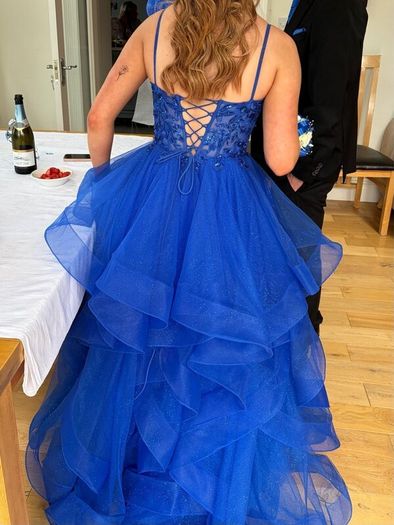 Debs dress royal blue (Simply Divine)
