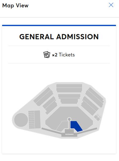 Shakira Tickets x2 - Madrid