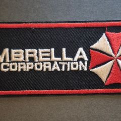 Umbrella corporation, cloth patch.