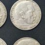 Complete Set - Germany 2 Reichsmark 1937 - All Mint Marks A,D,E,F,G,J Image 9