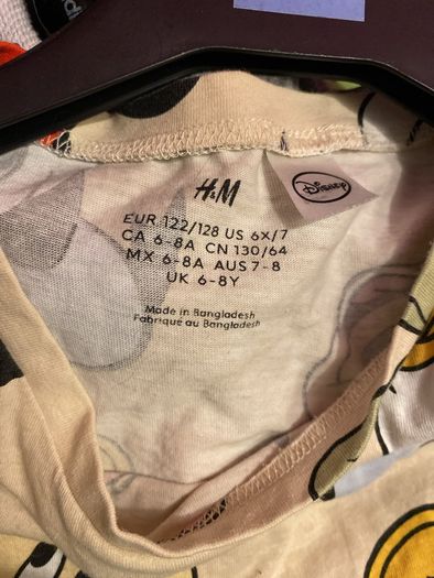 girl T-shirt Disney H&M