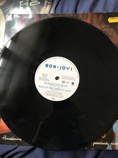 Vintage Bon Jovi Vinyl