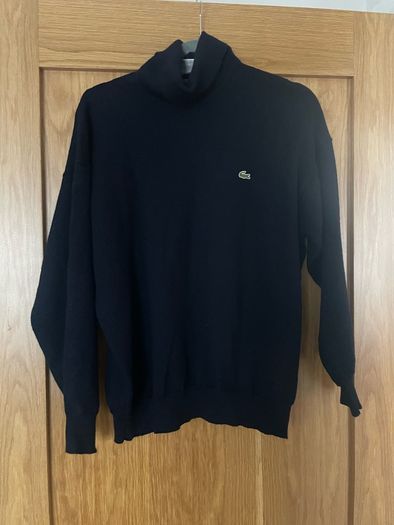 Lacoste wool high neck jumper  Size M-L