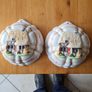 Ceramic Bowl Shaped Wall Hangings. In Mint Condition. Image 2