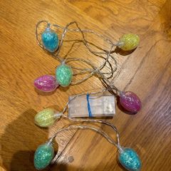 Easter lights - egg shape