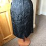 Vintage Black Skirt, with Pockets! Image 3