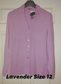 Lavender Blouse Shirt