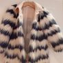 Billie blush designer Faux fur jacket Image 2