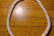 Vintage White Faux Pearl Necklace